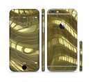 The Warped Gold-Plated Mosaic Sectioned Skin Series for the Apple iPhone 6s Plus