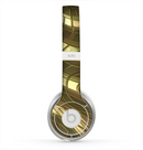 The Warped Gold-Plated Mosaic Skin for the Beats by Dre Solo 2 Headphones