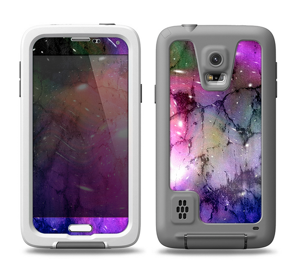 The Warped Neon Color-Splosion Samsung Galaxy S5 LifeProof Fre Case Skin Set