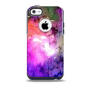 The Warped Neon Color-Splosion Skin for the iPhone 5c OtterBox Commuter Case