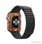 The Warped Wood Full-Body Skin Kit for the Apple Watch