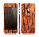 The Warped Wood Skin Set for the Apple iPhone 5s