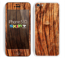The Warped Wood Skin for the Apple iPhone 5c