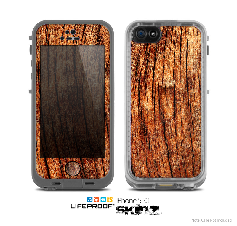 The Warped Wood Skin for the Apple iPhone 5c LifeProof Case