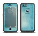 The WaterColor Blue Texture Panel Apple iPhone 6/6s LifeProof Fre Case Skin Set