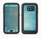 The WaterColor Blue Texture Panel Full Body Samsung Galaxy S6 LifeProof Fre Case Skin Kit
