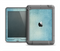 The WaterColor Blue Texture Panel Apple iPad Mini LifeProof Nuud Case Skin Set