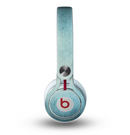 The WaterColor Blue Texture Panel Skin for the Beats by Dre Mixr Headphones