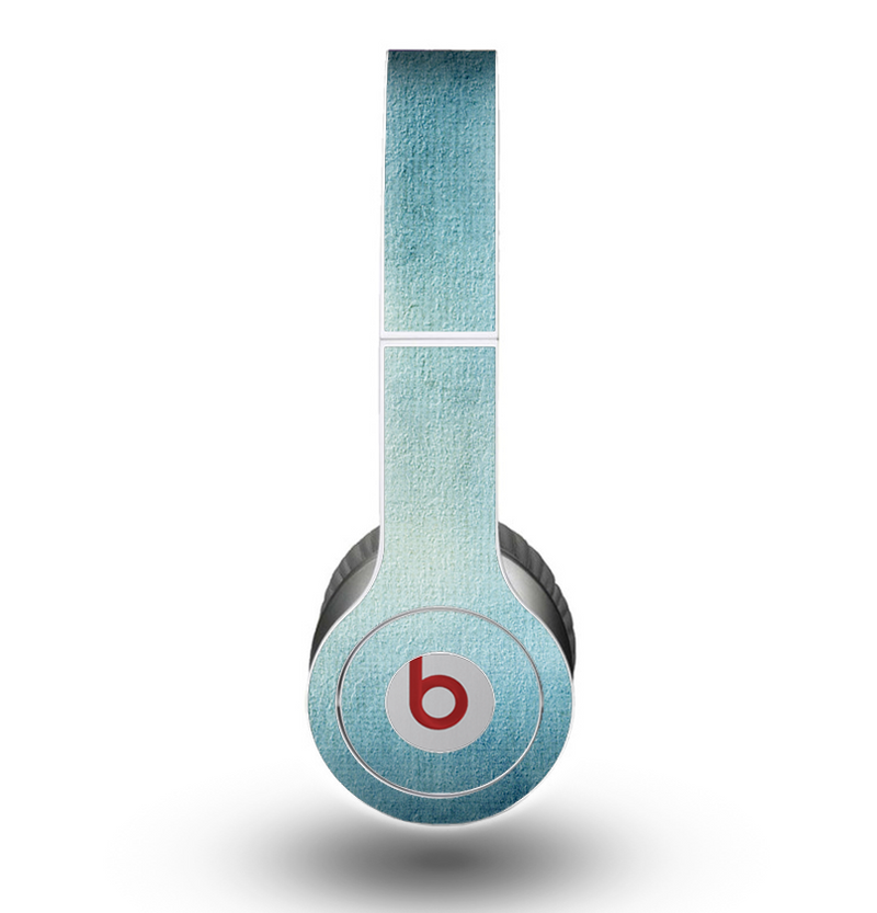 The WaterColor Blue Texture Panel Skin for the Beats by Dre Original Solo-Solo HD Headphones