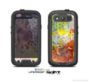 The WaterColor Grunge Setting Skin For The Samsung Galaxy S3 LifeProof Case