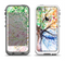 The WaterColor Vivid Tree Apple iPhone 5-5s LifeProof Fre Case Skin Set