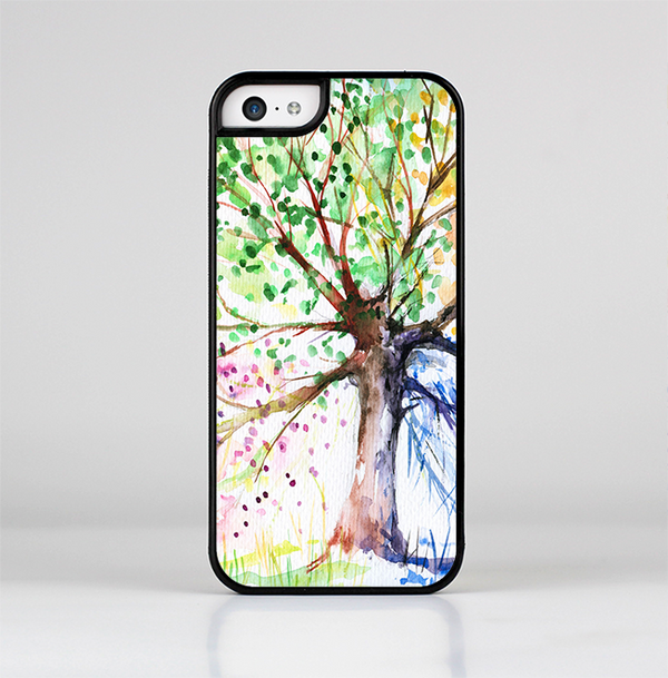The WaterColor Vivid Tree Skin-Sert Case for the Apple iPhone 5c