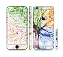 The WaterColor Vivid Tree Sectioned Skin Series for the Apple iPhone 6s Plus
