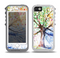 The WaterColor Vivid Tree Skin for the iPhone 5-5s OtterBox Preserver WaterProof Case.png