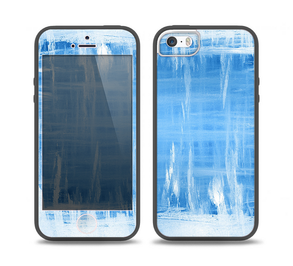 The Water Color Ice Window Skin Set for the iPhone 5-5s Skech Glow Case