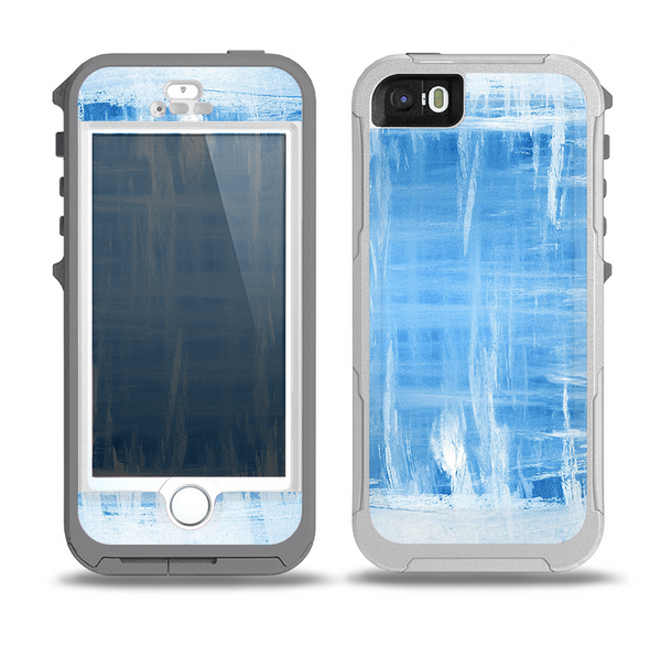 The Water Color Ice Window Skin for the iPhone 5-5s OtterBox Preserver WaterProof Case.png