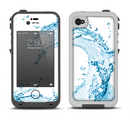 The Water Splashing Wave Apple iPhone 4-4s LifeProof Fre Case Skin Set