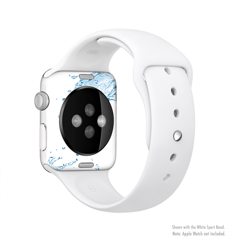 The Water Splashing Wave Full-Body Skin Kit for the Apple Watch