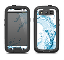 The Water Splashing Wave Samsung Galaxy S3 LifeProof Fre Case Skin Set