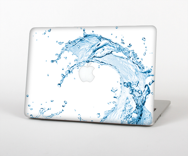 The Water Splashing Wave Skin Set for the Apple MacBook Pro 13" with Retina Display