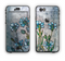 The Watercolor Blue Vintage Flowers Apple iPhone 6 LifeProof Nuud Case Skin Set