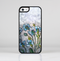 The Watercolor Blue Vintage Flowers Skin-Sert Case for the Apple iPhone 5c