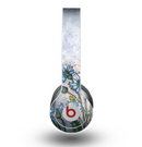 The Watercolor Blue Vintage Flowers Skin for the Beats by Dre Original Solo-Solo HD Headphones