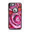 The Watercolor Bright Pink Floral Apple iPhone 6 Otterbox Defender Case Skin Set