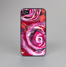 The Watercolor Bright Pink Floral Skin-Sert for the Apple iPhone 4-4s Skin-Sert Case