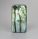 The Watercolor Glowing Sky Forrest Skin-Sert for the Apple iPhone 4-4s Skin-Sert Case