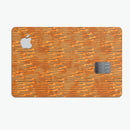 The Watercolor Grunge Surface Under a Microscope - Premium Protective Decal Skin-Kit for the Apple Credit Card