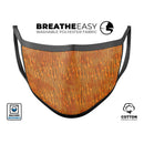 The Watercolor Grunge Surface Under a Microscope - Made in USA Mouth Cover Unisex Anti-Dust Cotton Blend Reusable & Washable Face Mask with Adjustable Sizing for Adult or Child