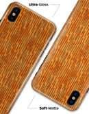 The Watercolor Grunge Surface Under a Microscope - iPhone X Clipit Case