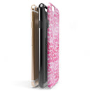 The Watercolor Shades of Pink on a String iPhone 6/6s or 6/6s Plus 2-Piece Hybrid INK-Fuzed Case