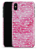 The Watercolor Shades of Pink on a String - iPhone X Clipit Case
