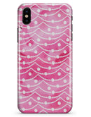The Watercolor Shades of Pink on a String - iPhone X Clipit Case