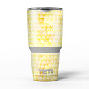 The_Watercolor_Yellow_Surface_with_White_Semi-Circles_-_Yeti_Rambler_Skin_Kit_-_30oz_-_V5.jpg