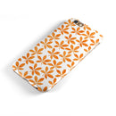 The Watercolored Shades of Orange Clovers iPhone 6/6s or 6/6s Plus 2-Piece Hybrid INK-Fuzed Case