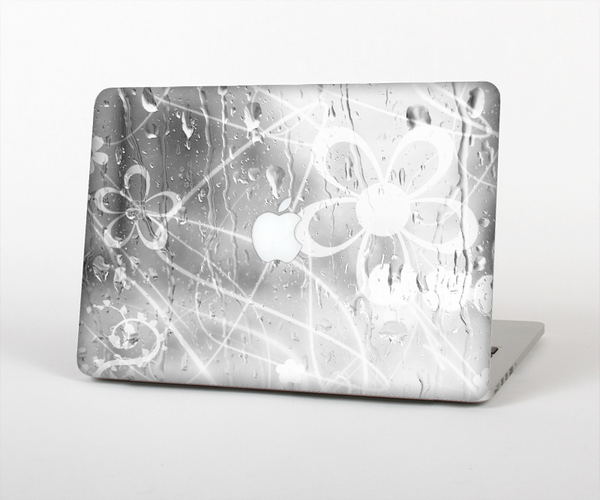 The Watered Floral Glass Skin Set for the Apple MacBook Pro 13" with Retina Display