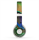 The Watered Neon Peacock Feather Skin for the Beats by Dre Solo 2 Headphones