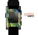 The Watered Peacock Detail Skin for the Pebble SmartWatch