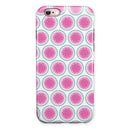 The Watermelon Polka Dot Pattern iPhone 6/6s or 6/6s Plus 2-Piece Hybrid INK-Fuzed Case