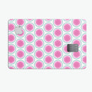 The Watermelon Polka Dot Pattern - Premium Protective Decal Skin-Kit for the Apple Credit Card