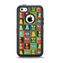 The Weird Abstract EyeBall Creatures Apple iPhone 5c Otterbox Defender Case Skin Set