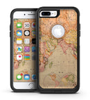 The Western World Map - iPhone 7 or 7 Plus Commuter Case Skin Kit