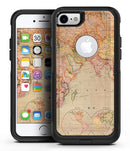 The Western World Map - iPhone 7 or 7 Plus Commuter Case Skin Kit
