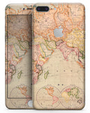 The Western World Map - Skin-kit for the iPhone 8 or 8 Plus