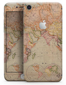 The Western World Map - Skin-kit for the iPhone 8 or 8 Plus