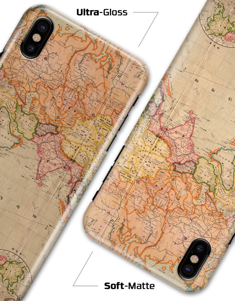 The Western World Map - iPhone X Clipit Case