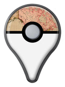 The Western World Overview Map Pokémon GO Plus Vinyl Protective Decal Skin Kit